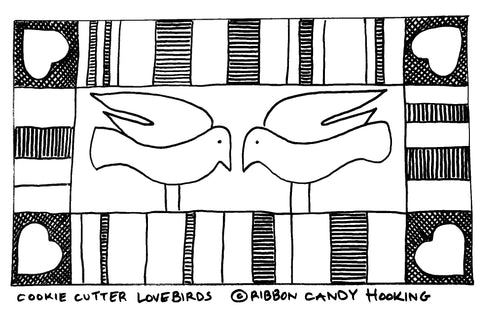 Cookie Cutter Lovebirds