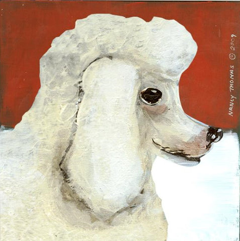 Nancy Thomas Pattern - DOG - POODLE FACE -