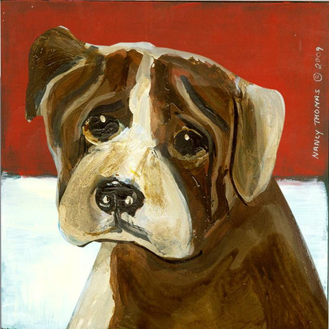 Nancy Thomas Pattern - DOG - BOXER FACE -