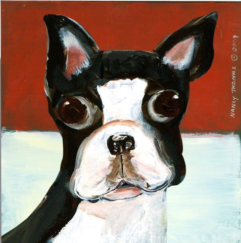 Nancy Thomas Pattern - DOG - BOSTON FACE -