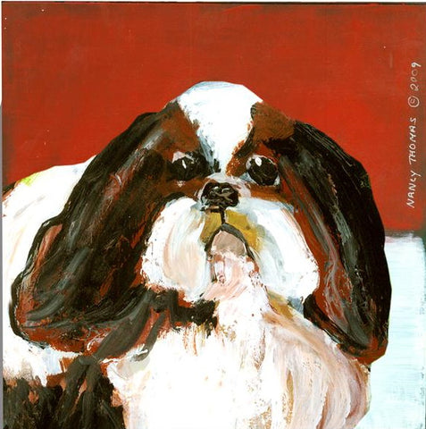 Nancy Thomas Pattern - DOG - KINGCHARLES FACE -