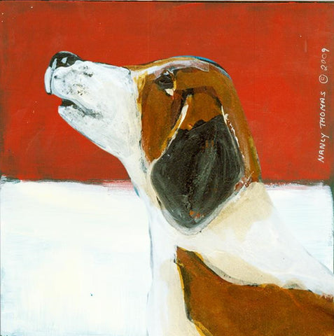 Nancy Thomas Pattern - DOG - BEAGLE FACE -