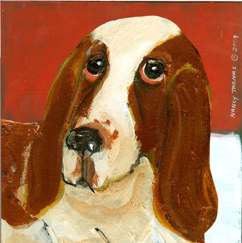 Nancy Thomas Pattern - DOG - BASSET FACE -