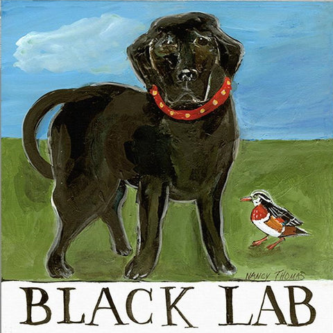 Nancy Thomas Pattern - DOG - BLACK LAB -