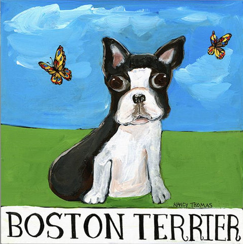 Nancy Thomas Pattern - DOG - BOSTON TERRIER -