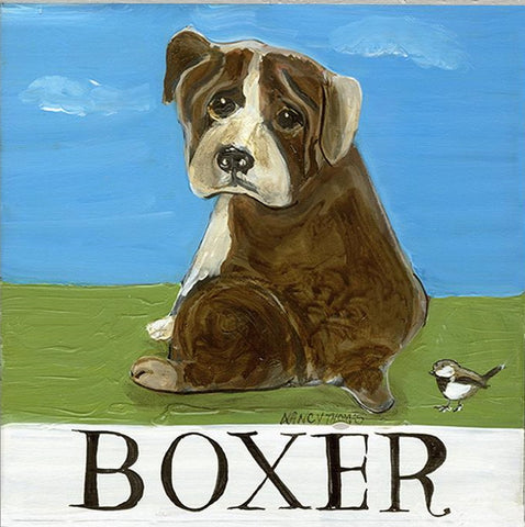 Nancy Thomas Pattern - DOG - BOXER -