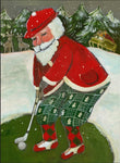 Nancy Thomas Pattern - GOLFING SANTA -