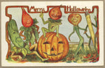 Vintage Halloween Postcard: Merry Halloween