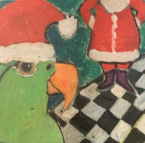 Nancy Thomas Pattern - SANTA CAWS -