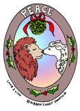 Lamb & Lion - Christmas Pattern -