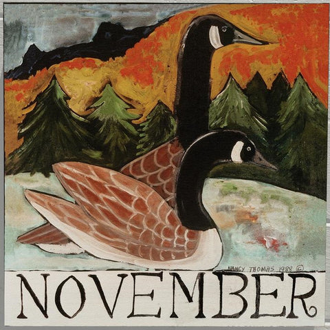 Nancy Thomas Pattern - NOVEMBER GEESE -