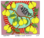 Pear Tree - Christmas Pattern -