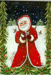 Nancy Thomas Pattern - SANTA AND BIRDS -