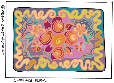 Shoelace Floral