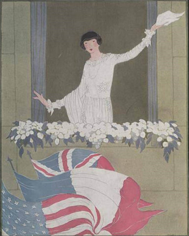 Vintage Vogue Cover: Jun 1918