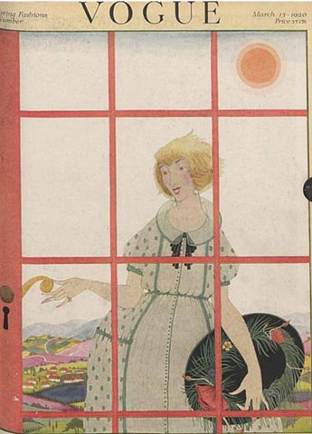 Vintage Vogue Cover: Mar 1920