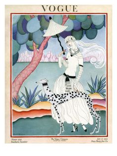Vintage Vogue Cover: Feb 15th 1922