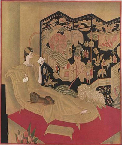 Vintage Vogue Cover: Nov 1923
