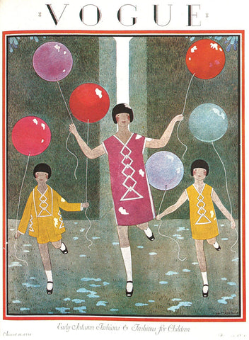 Vintage Vogue Cover: Aug 1924