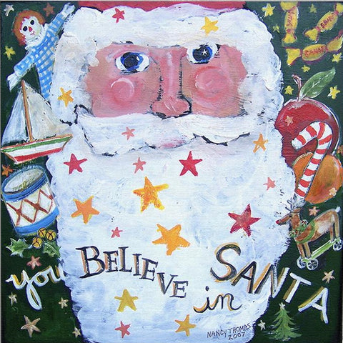 Nancy Thomas Pattern - YOU BELIEVE IN SANTA -
