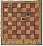 Checkers: White to play and Win