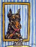 doberman teeth