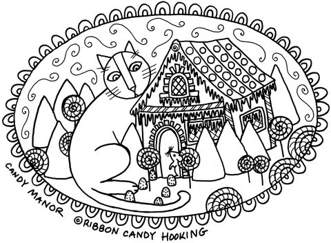 Candy Manor - Christmas Pattern or Kit-