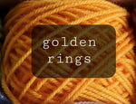 12 Days of Christmas Yarn: Five golden rings/65 yrd