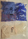 Latch Hook Kit - Summer Cape Cod Abstract Landscape complete kit with new Caron Hook