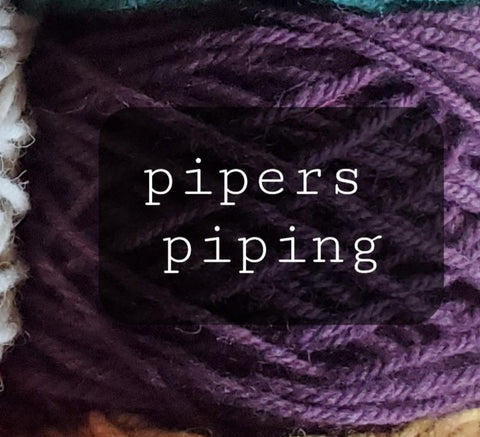 12 Days of Christmas Yarn: Eleven pipers piping/65 yrd