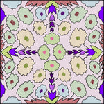 Cook Island Deco Rarotonga Beach Pattern