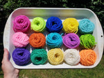 P-Town Pride, yarn sampler, 15 colors