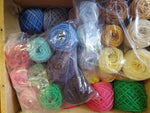 Quimper, yarn sampler, 18 colors