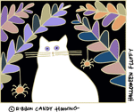 Maud Lewis' Halloween Fluffy