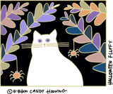 Maud Lewis' Halloween Fluffy