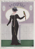 Vintage Vogue Cover: Nov 1911