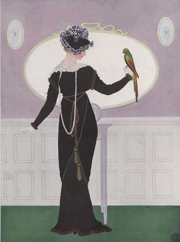 Vintage Vogue Cover: Nov 1911