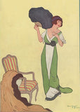 Vintage Vogue Cover: Oct 1911