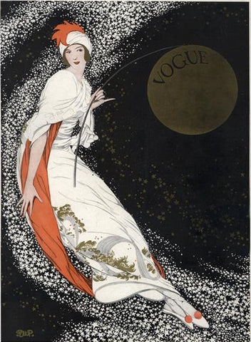Vintage Vogue Cover: Aug 1912