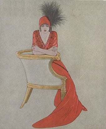 Vintage Vogue Cover: Mar 1912
