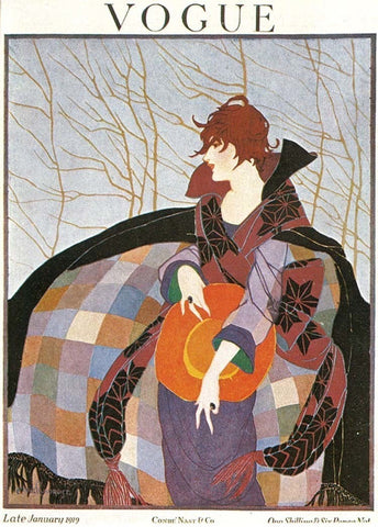 Vintage Vogue Cover: Jan 1919