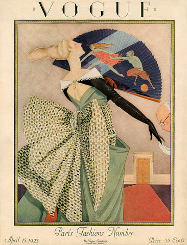 Vintage Vogue Cover: Apr 1923
