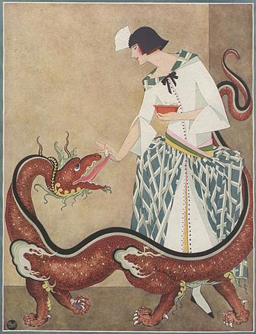 Vintage Vogue Cover: Feb 1923