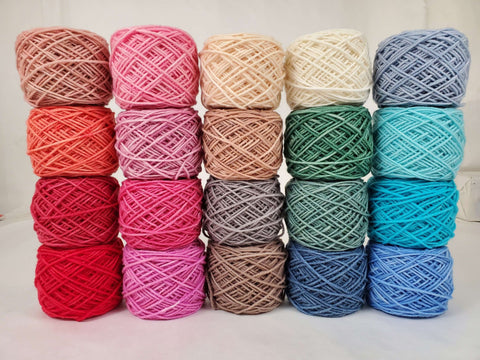 Weekend in Maine, Yarn Sampler, 20 colors